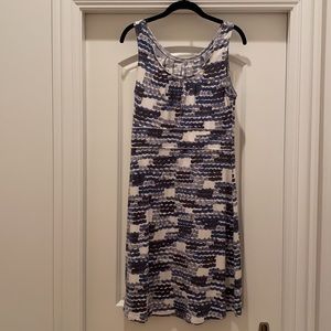 Toad&Co casual sundress in cute wave pattern